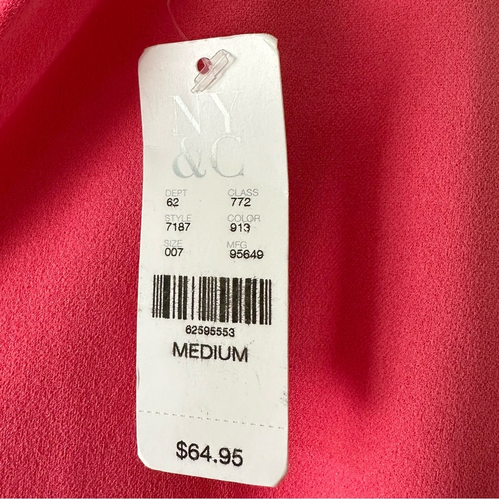 New New York & Company pink midi dress - Picture 3 of 7